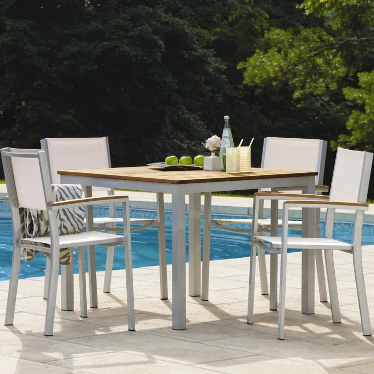 Travira Stacking Patio Arm Chair