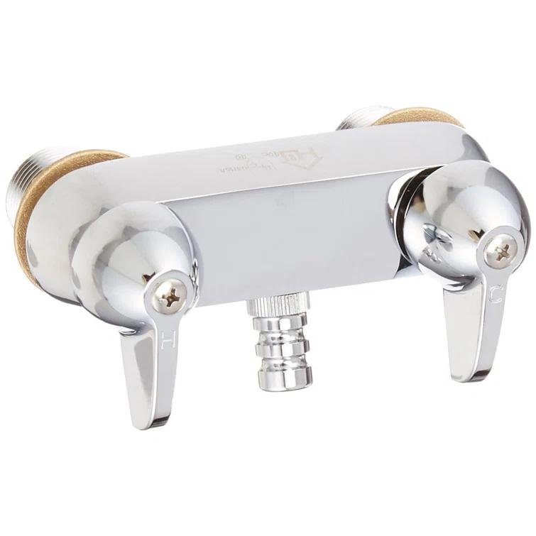 Wall Mounted Optional 2-handle Bathroom Faucet