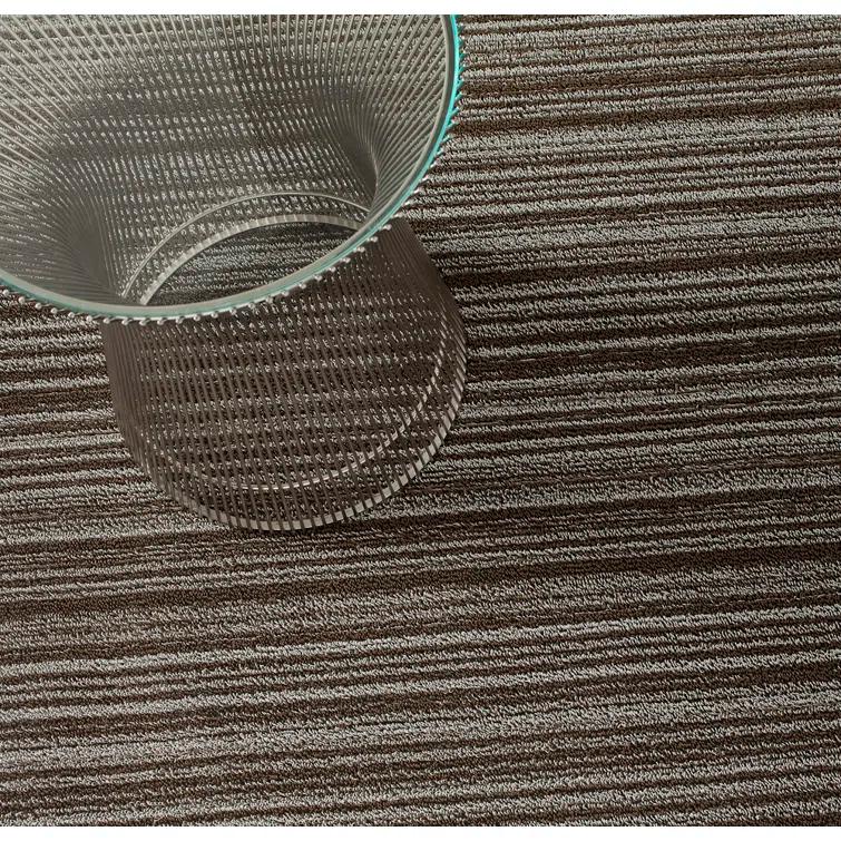 Skinny Stripe Shag Mat
