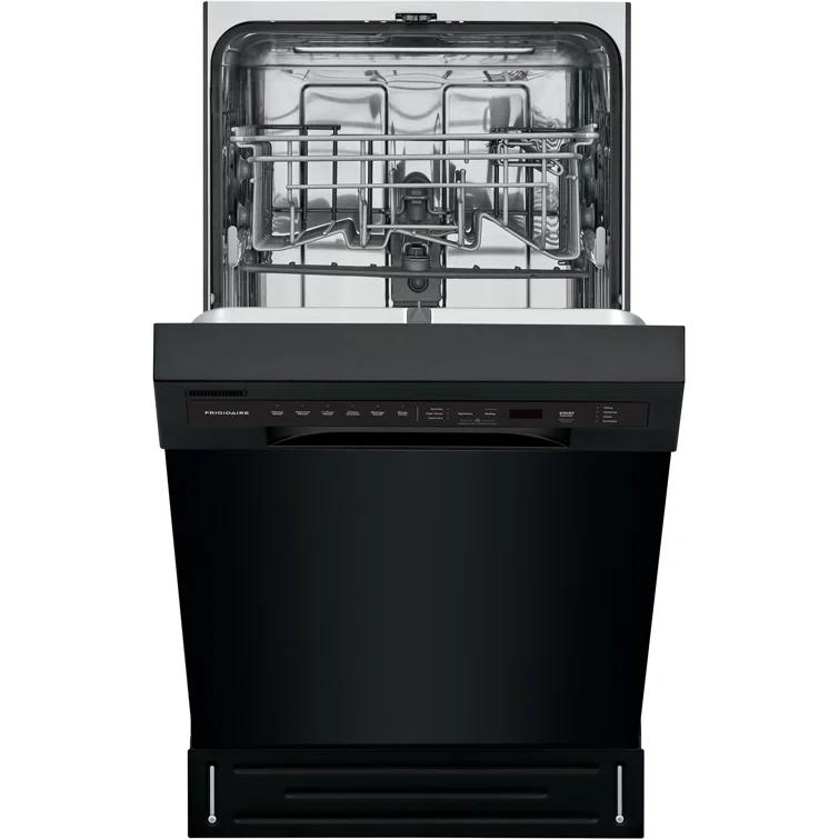 Frigidaire Series 18" 52 dBA Built-in Full Console Dishwasher with Cycle Status Indicators