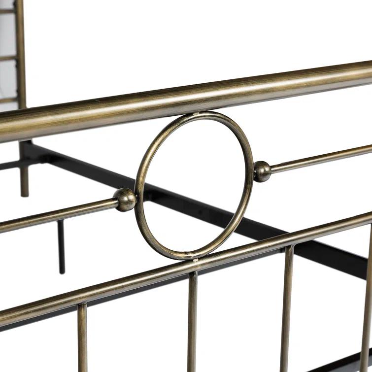 Bronny Metal Open-Frame Bed