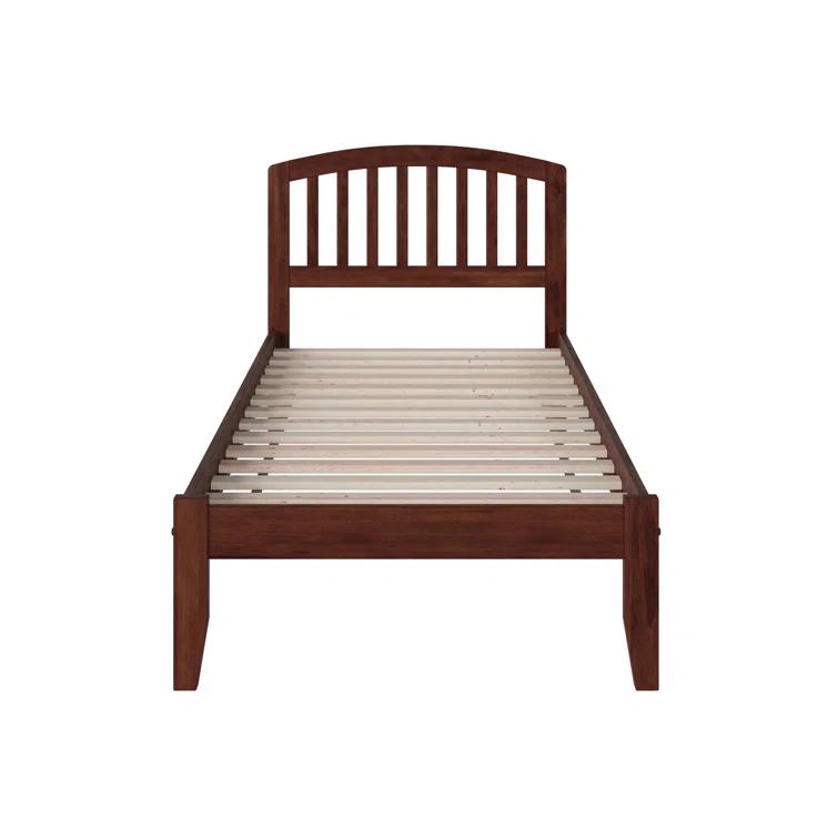 Solid Wood Panel Bed by Winston Porter