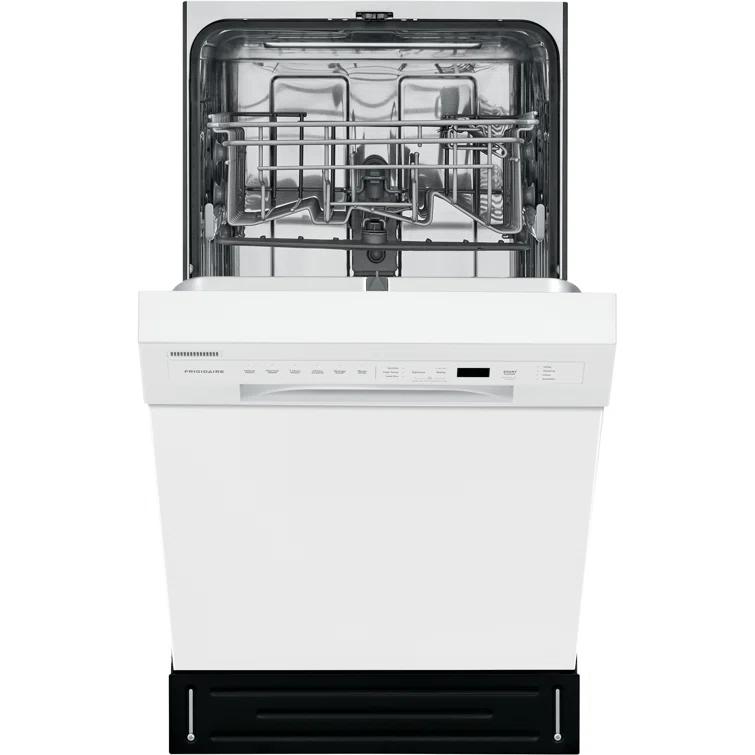 Frigidaire Frigidaire Series 18" 52 dBA Built-in Full Console Dishwasher with Cycle Status Indicators FFBD1831UW