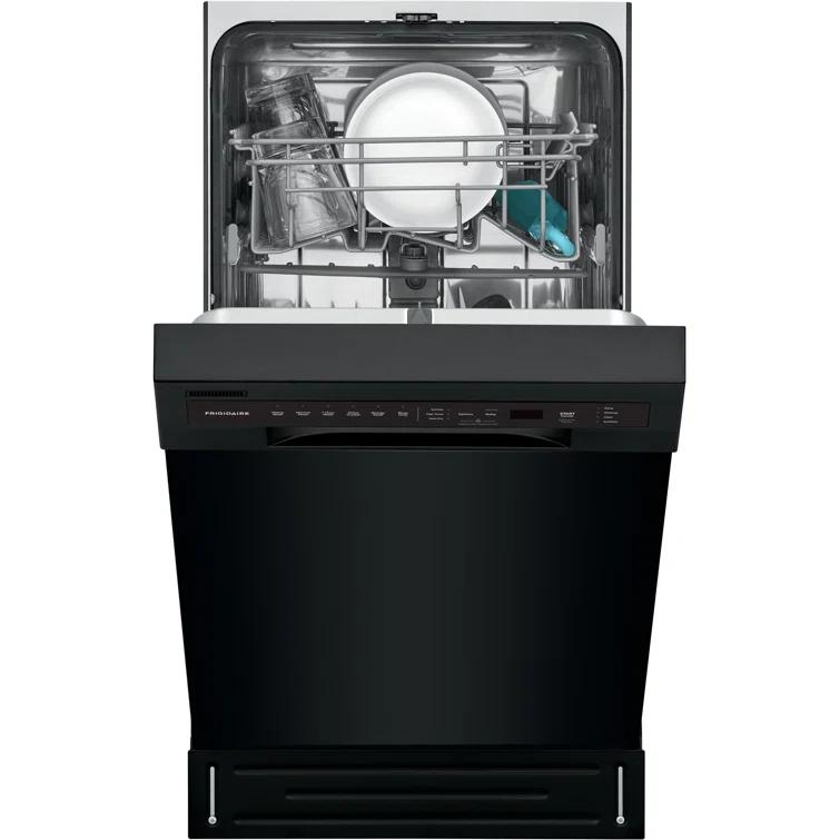 Frigidaire Series 18" 52 dBA Built-in Full Console Dishwasher with Cycle Status Indicators