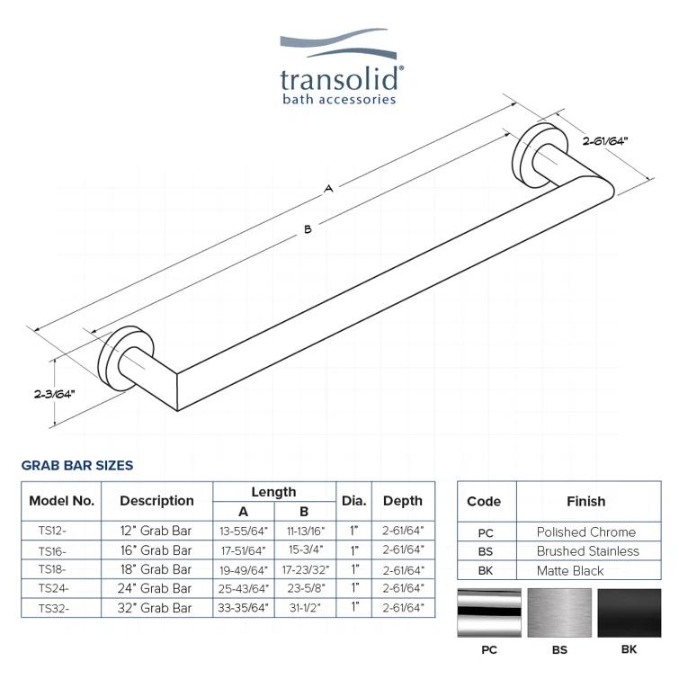 Turin Grab Bar
