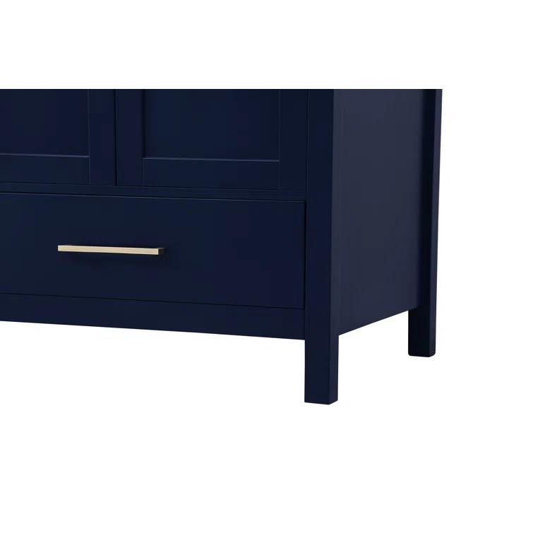 Lamborn 72'' Double Bathroom Vanity with Engineered Marble Top