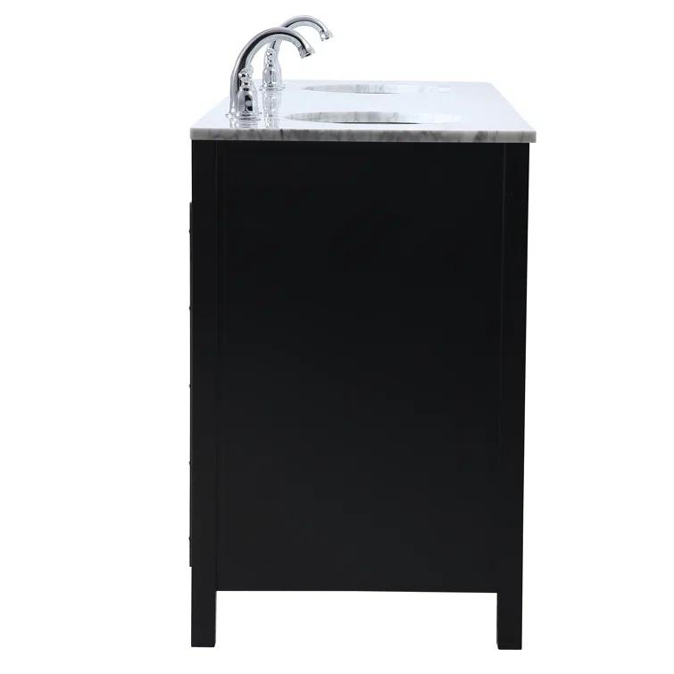 Lamborn 72'' Double Bathroom Vanity