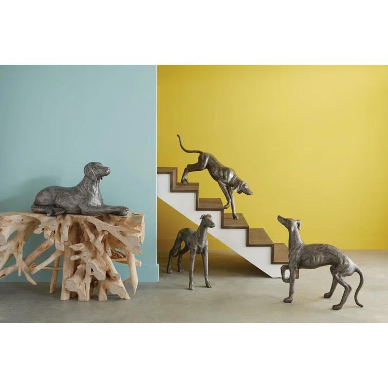 Phillips Collection Prancing Dog Statue