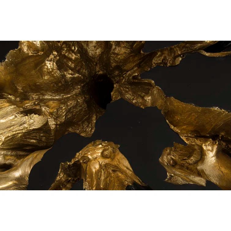 Noir Cast Root Coffee Table