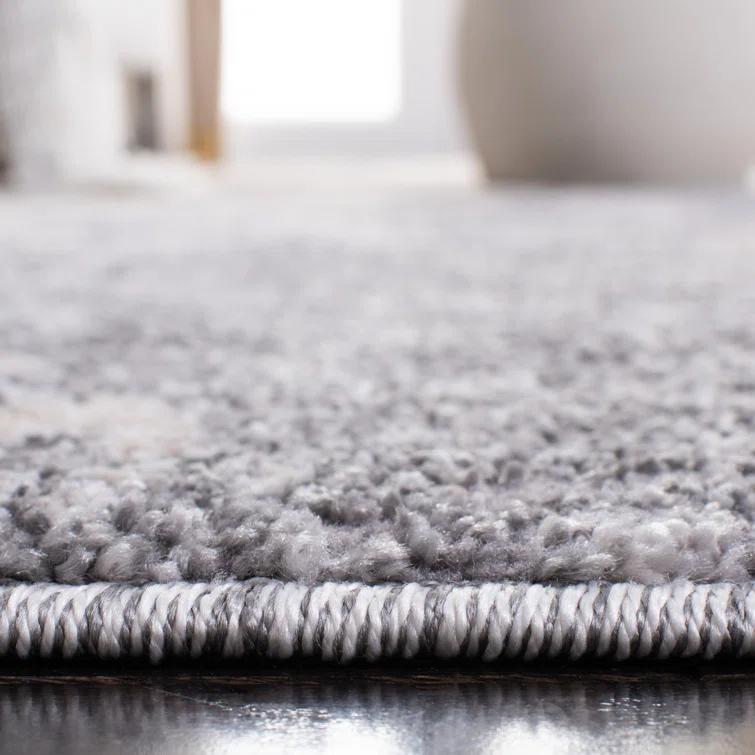 Hassell Abstract Light Gray/Gray Area Rug