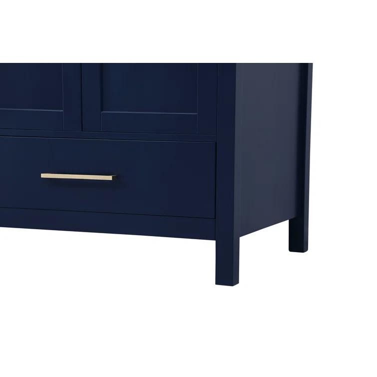 Lamborn 72'' Double Bathroom Vanity with Engineered Marble Top