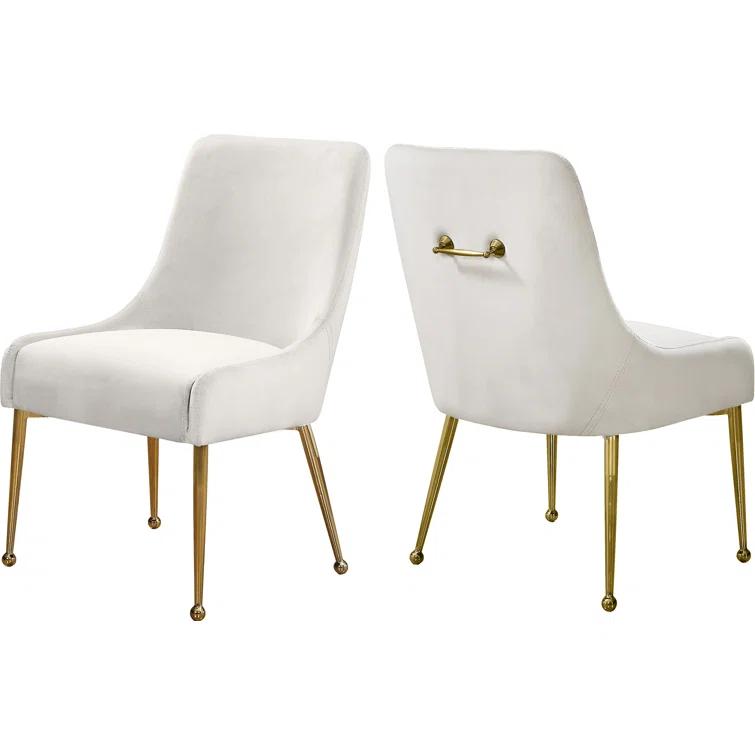 Rickyah 19.5'' H Velvet Upholstered Side Chair