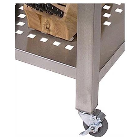 John Boos Cucina Prep Table with Butcher Block Top