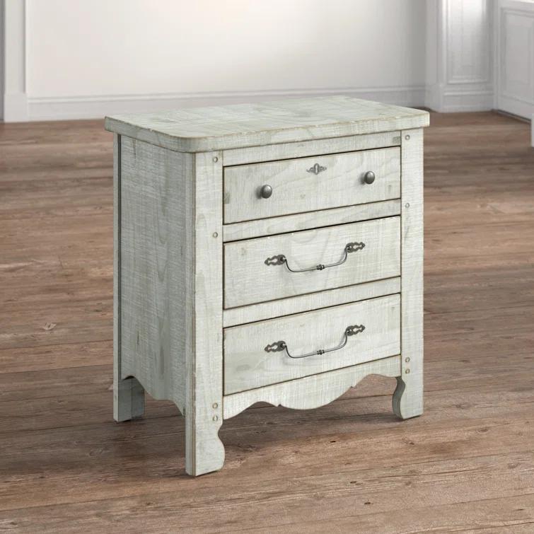 Thorin 3-Drawer Nightstand