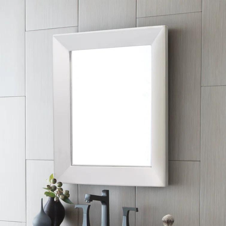 Portola Modern & Contemporary Beveled Bathroom / Vanity Mirror
