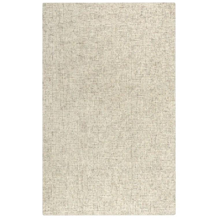 Kenyon Handmade Tufted Wool Beige Rug