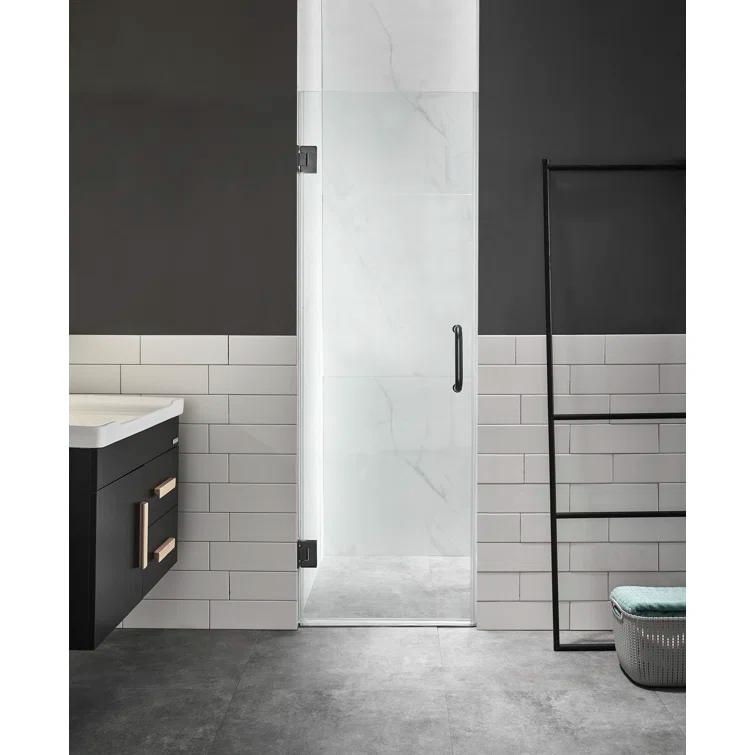 Fellow Series 30" x 72" Hinged Frameless Shower Door