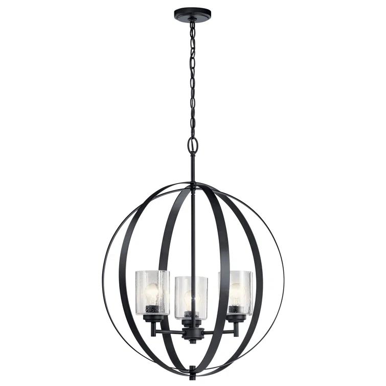 Kichler Lighting Winslow 3 - Light Dimmable Geometric Chandelier