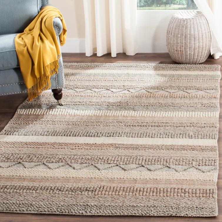 Natura NAT101 Hand Woven Indoor Area Rug - Beige - 8'x10' - Safavieh.