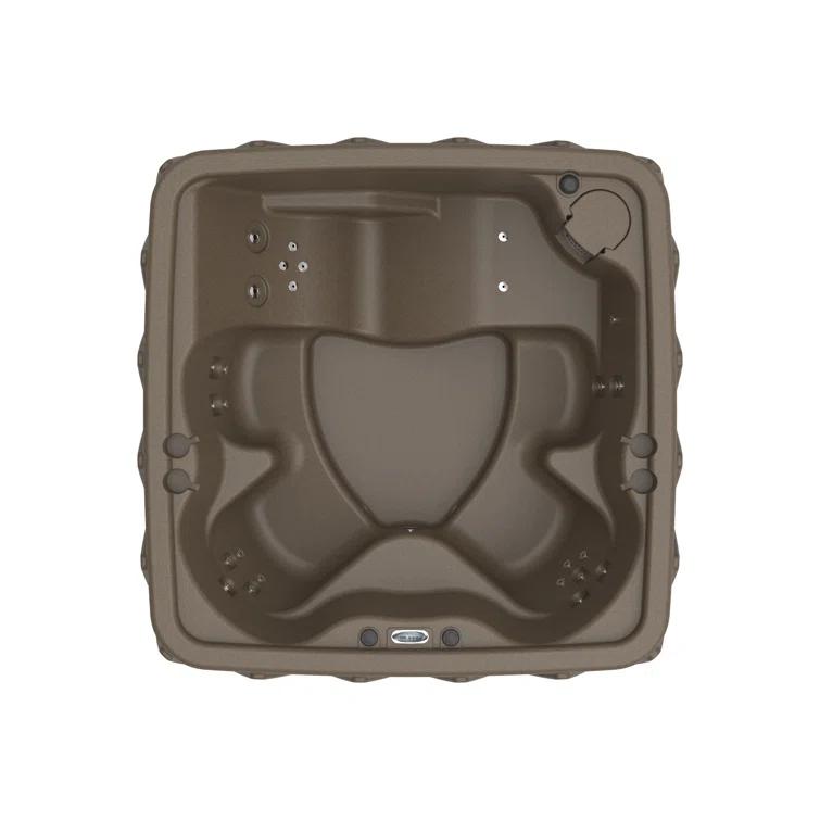 AquaRest Discover AR500 Premium 5-Person 29-Jet Plug & Play Hot Tub with Ozonator, LED Waterfall and Stainless Steel Heater