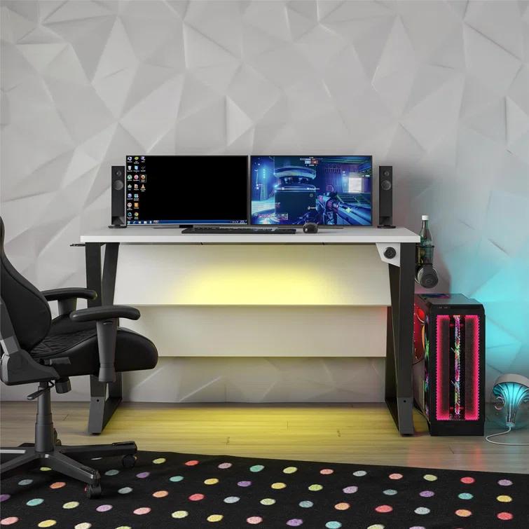Genesis Height Adjustable Gaming Desk