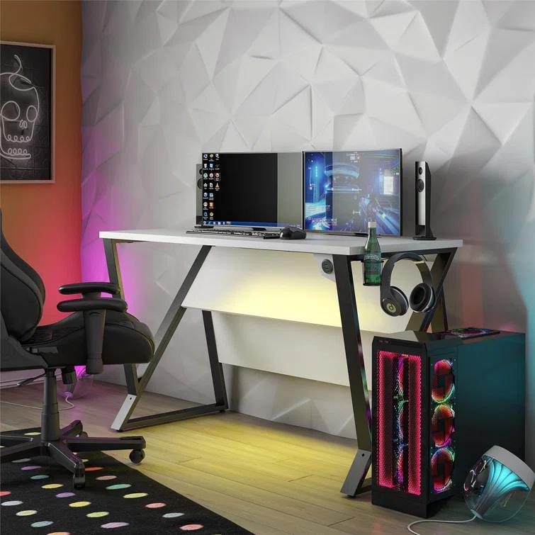 Genesis Height Adjustable Gaming Desk