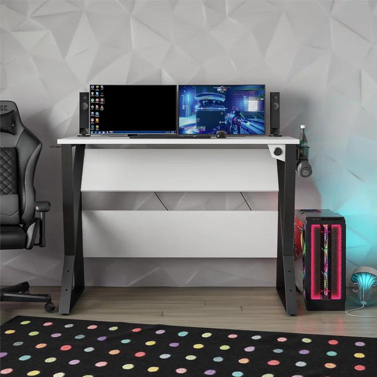 Genesis Height Adjustable Gaming Desk