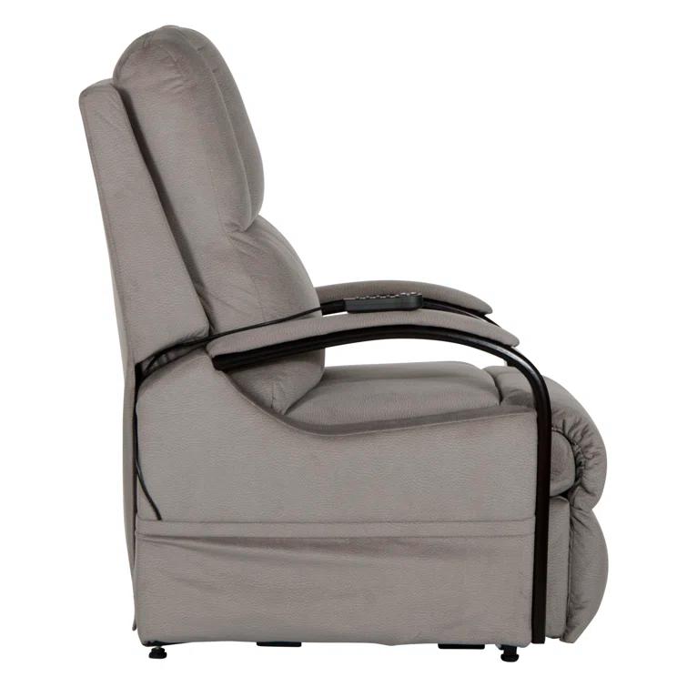 Upholstered Power Lift Assist Recliner with USB Charging Port