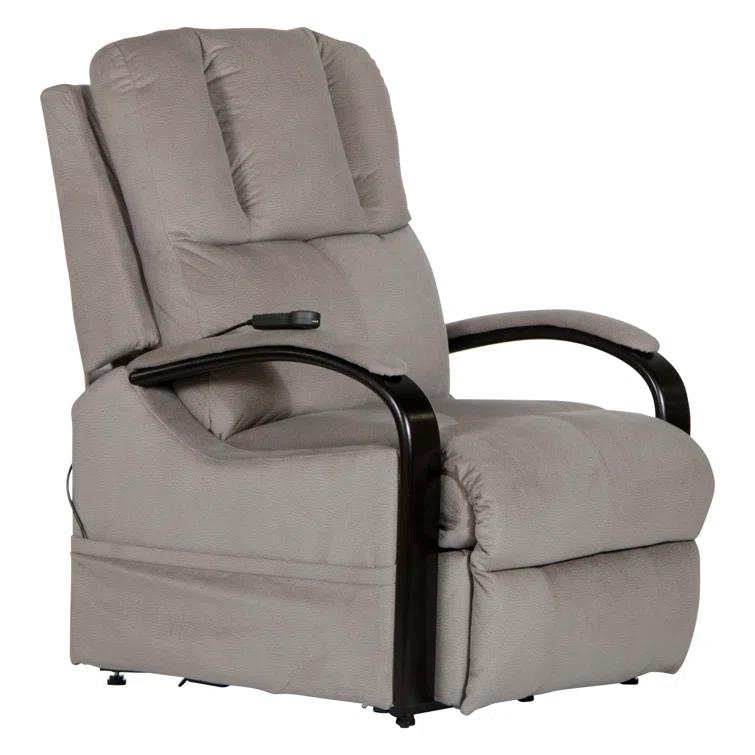 Upholstered Power Lift Assist Recliner with USB Charging Port
