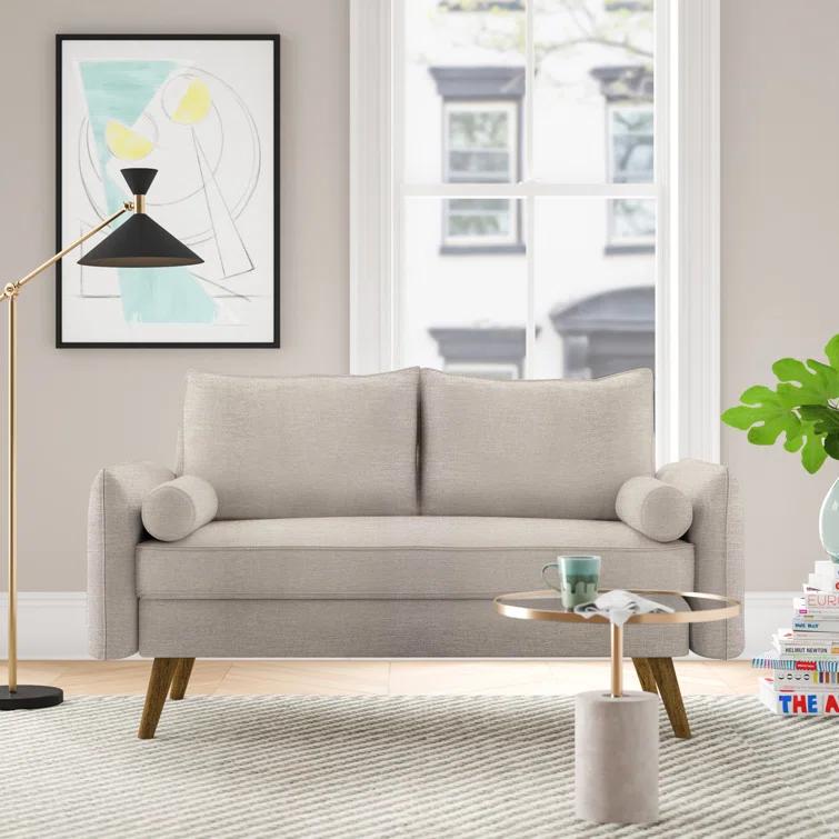 Modway Revive Upholstered Fabric Loveseat