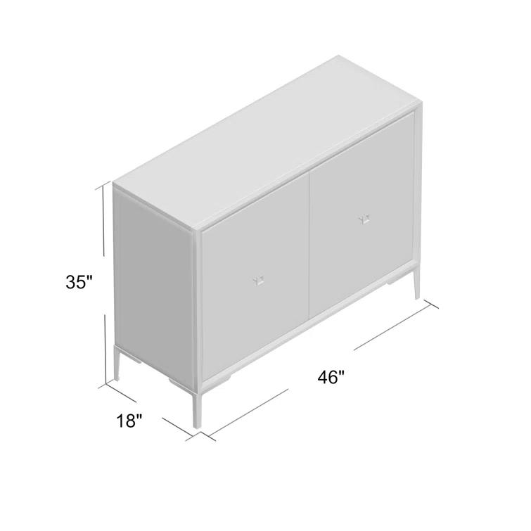 Melange 46.25'' Sideboard