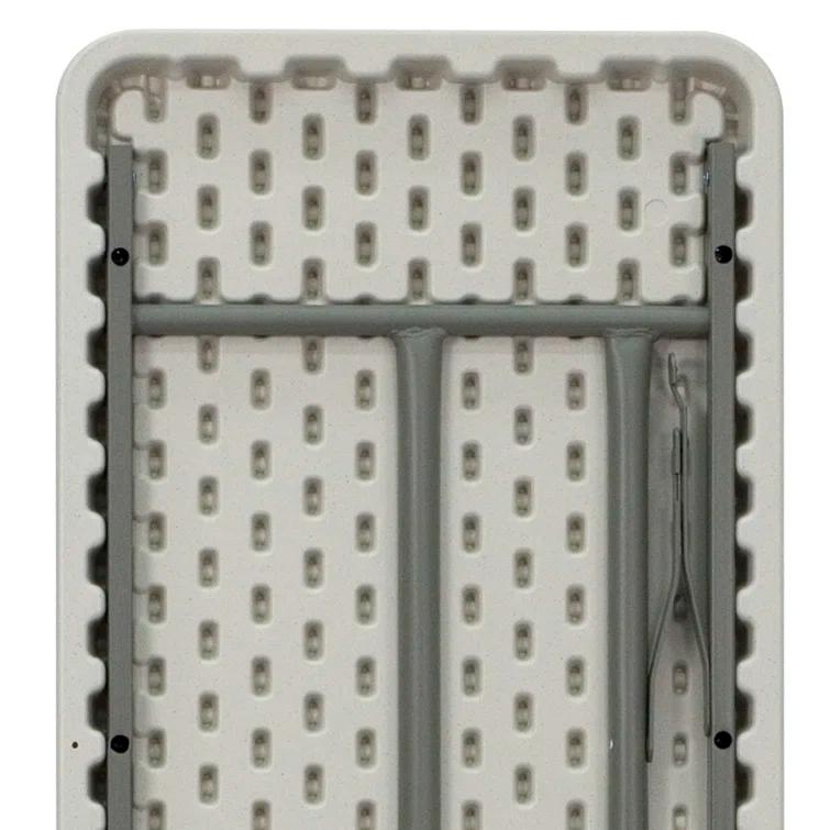 Flash Furniture Noah Rectangular Plastic Folding Training and Event Table