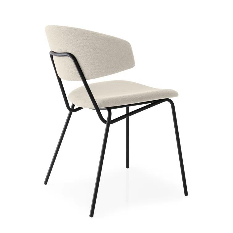 Sophia Upholstered Chair with Metal Frame