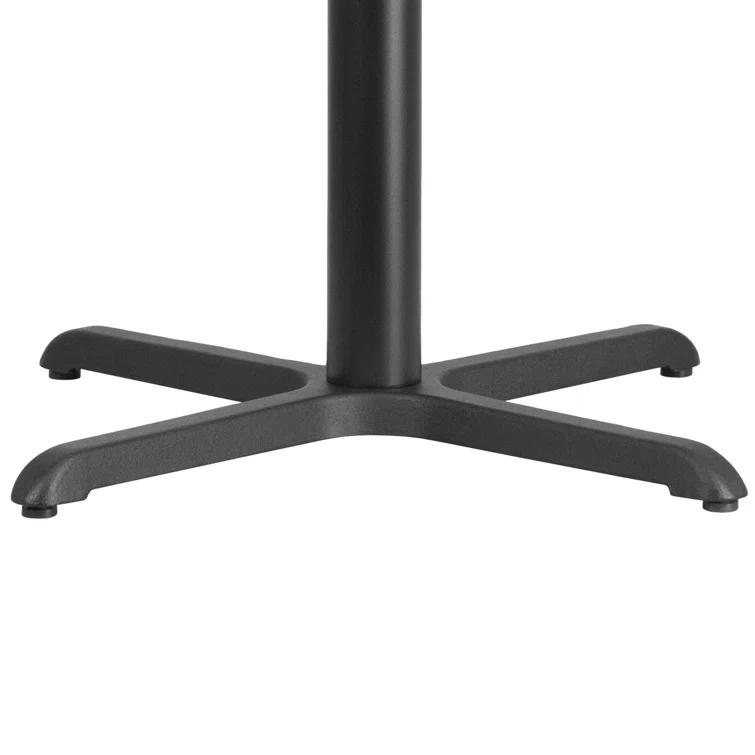Flash Furniture Beverly Restaurant Table X-Base with 3" Dia. Table Height Column