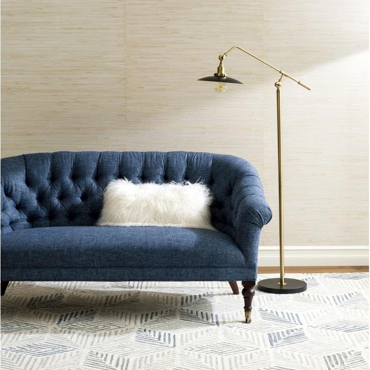 Karari Blue Hand Hooked Wool Rug