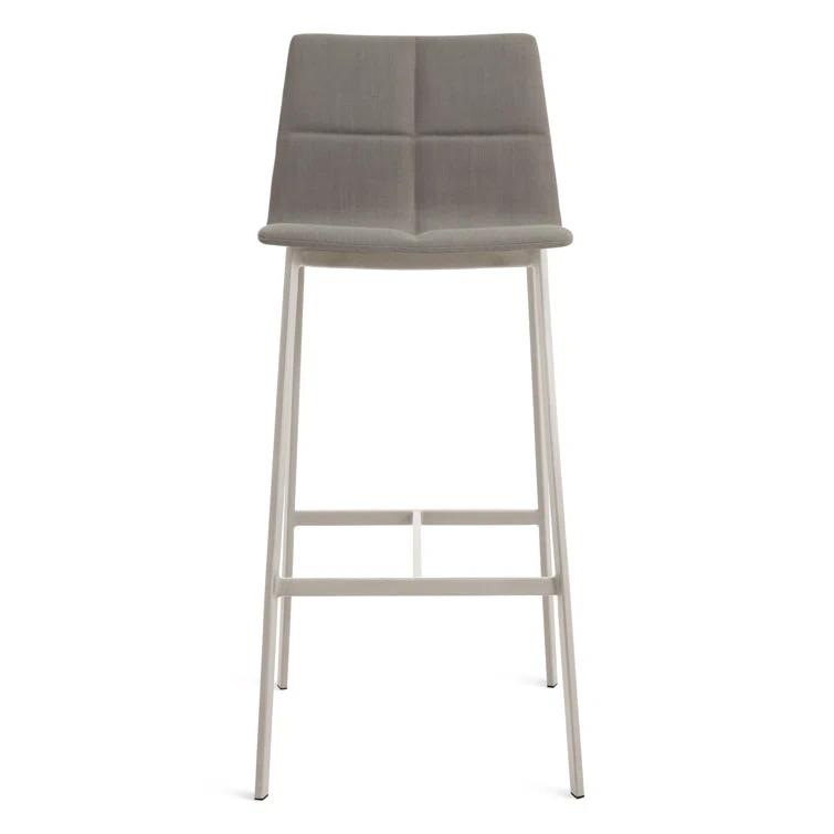 Blu Dot Between Us Upholstered Counter Stool with Metal Frame