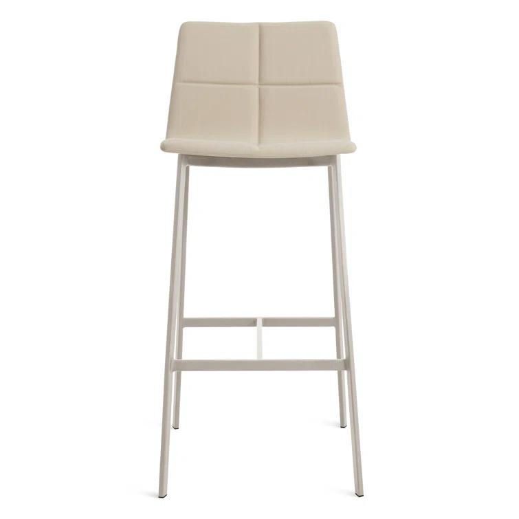 Blu Dot Between Us Upholstered Counter Stool with Metal Frame