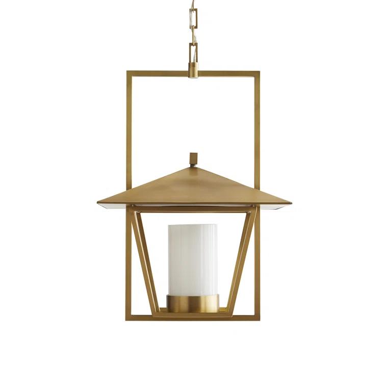 Temple 1 - Light Lantern Square Pendant