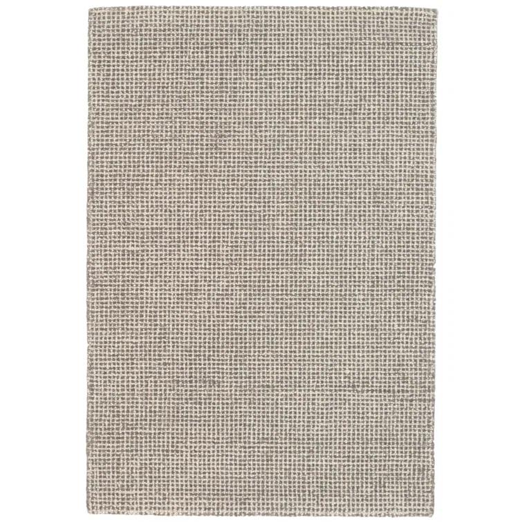 Matrix Grey Hand Tufted Wool Rug