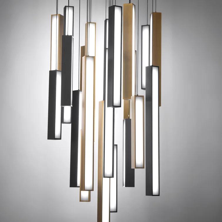 Chaos Multi LED Light Cluster Round Pendant