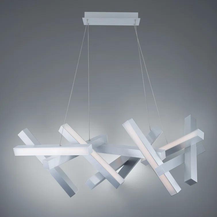 Modern Forms Chaos Unique Geometric LED Chandelier