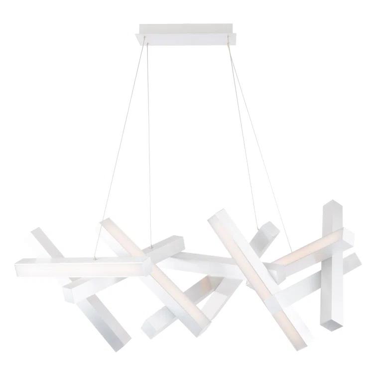 Modern Forms Chaos Unique Geometric LED Chandelier