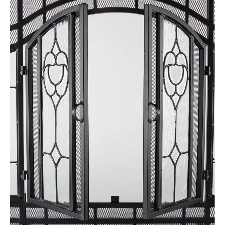 Steel Fireplace Screen