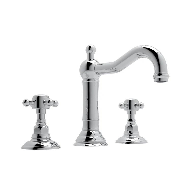 Country Bath Widespread Acqui Faucet with Double Lever Handles