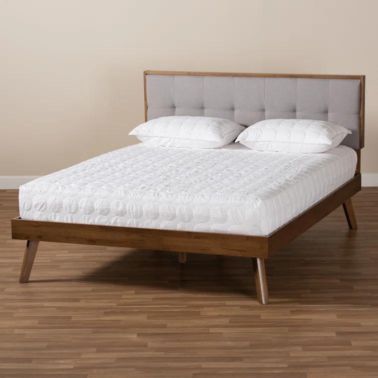 George Oliver Hephzibah Upholstered Platform Bed & Reviews | Wayfair