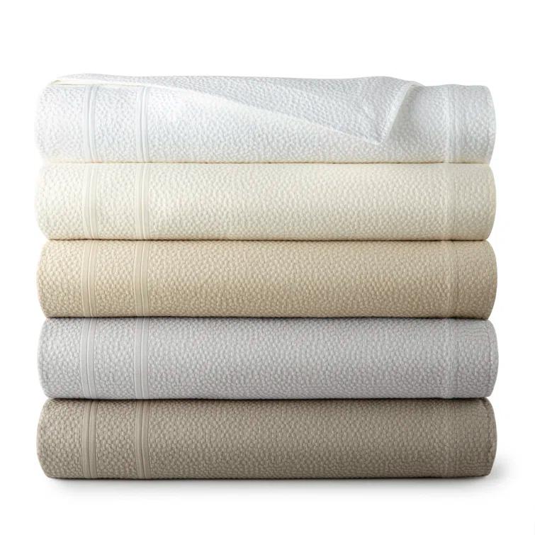 Peacock Alley Montauk 100% Cotton Coverlet