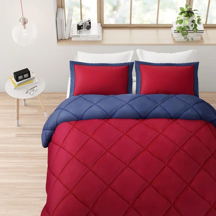 Madison Park Essentials 3M Scotchgard Reversible Down Alt Comforter Set
