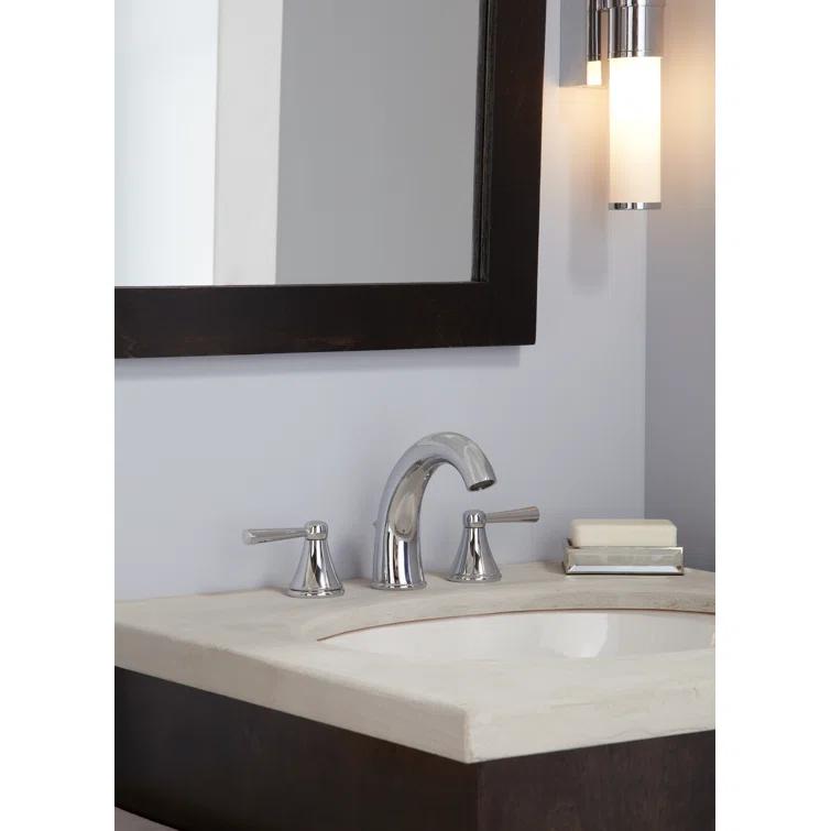 Silas® Widespread Bathroom Faucet with Drain Assembly