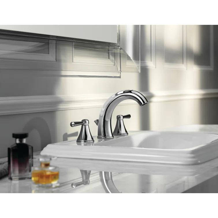 Silas® Widespread Bathroom Faucet with Drain Assembly