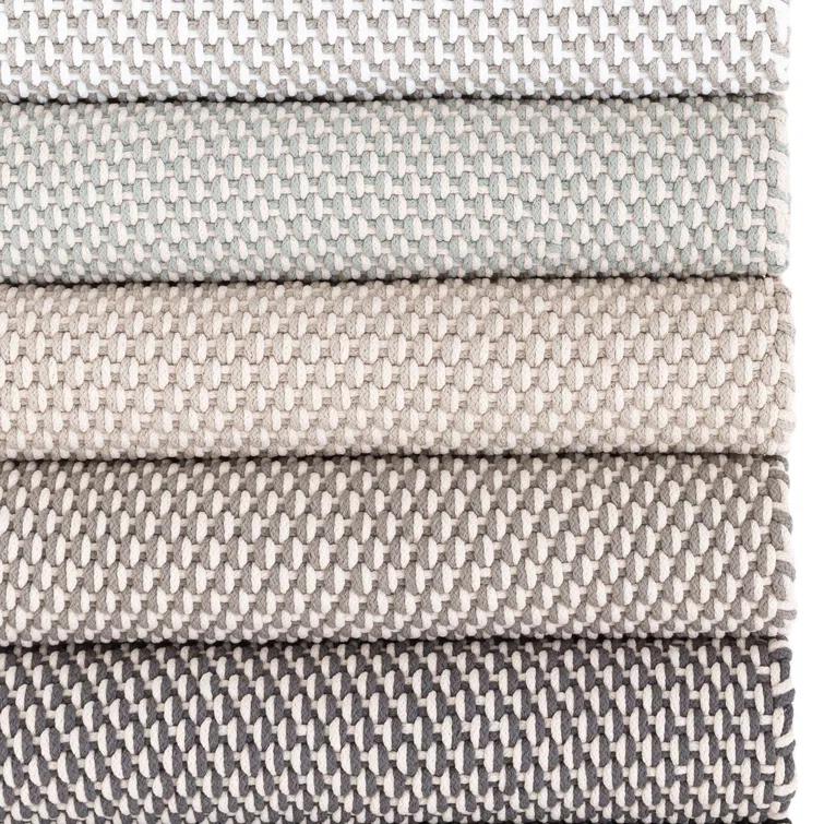 Two-Tone Rope Platinum/Ivory Handwoven Indoor/Outdoor Rug